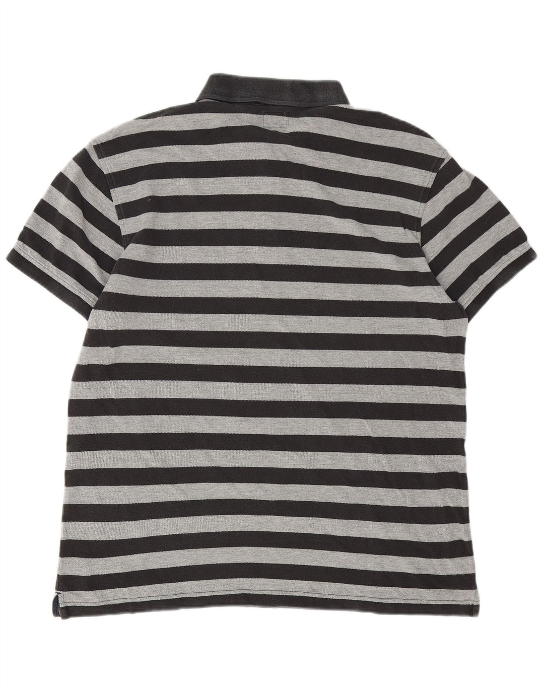 Tricou polo pentru bărbați Levi's XL, bumbac cu dungi gri