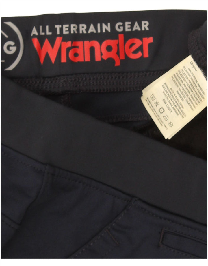 Pantaloni scurți sport Wrangler pentru bărbați, mari, albastru, poliester