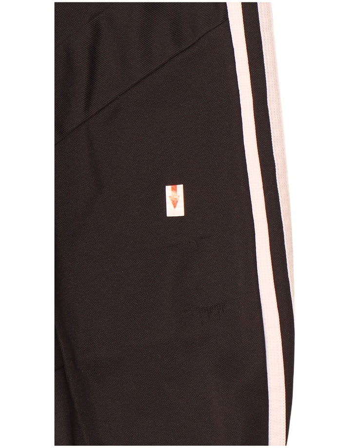 Pantaloni de trening Adidas Climacool pentru baieti 11-12 ani poliester negru