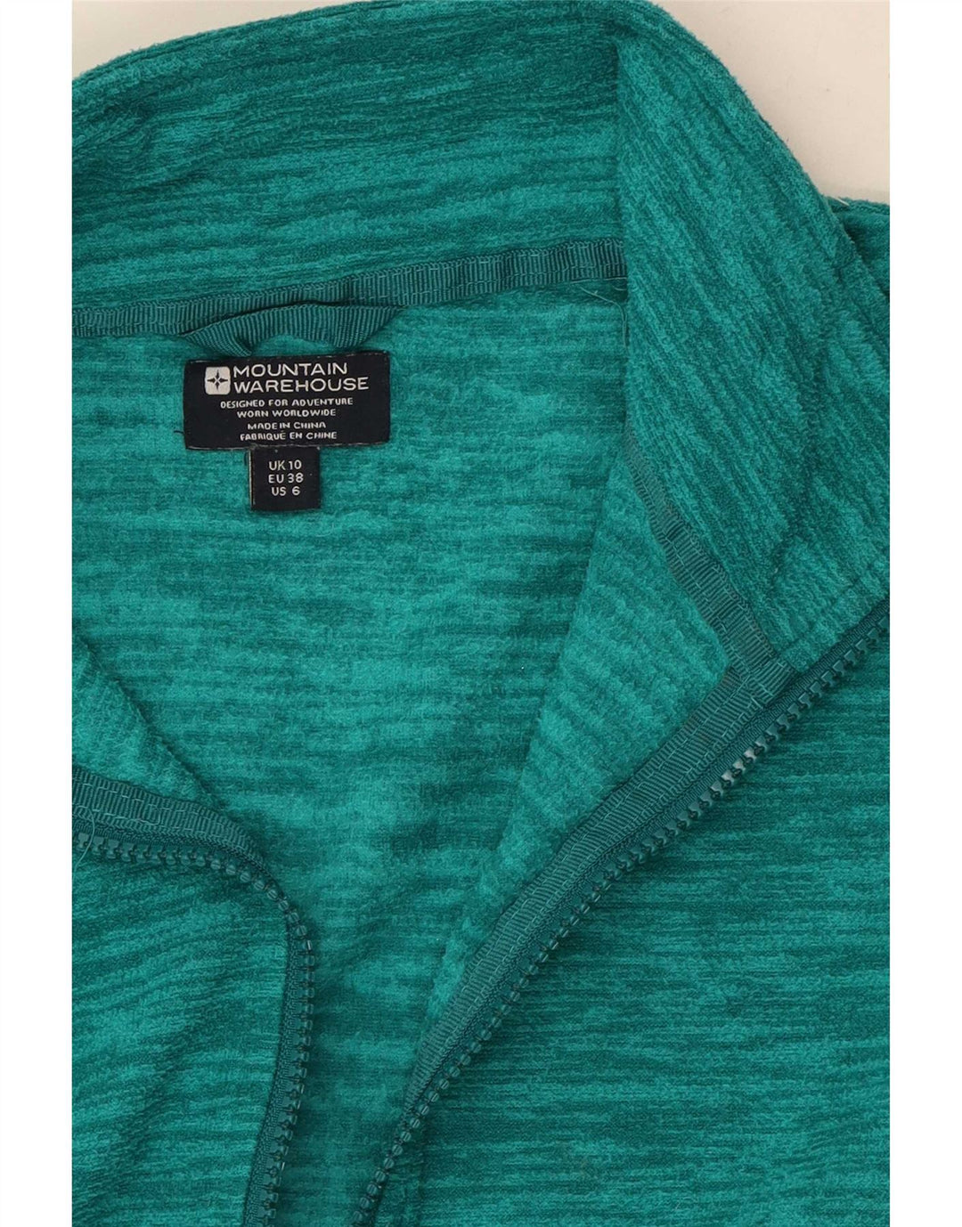 Jachetă din lână pentru femei Mountain Warehouse, UK 10 Small Green Flecked