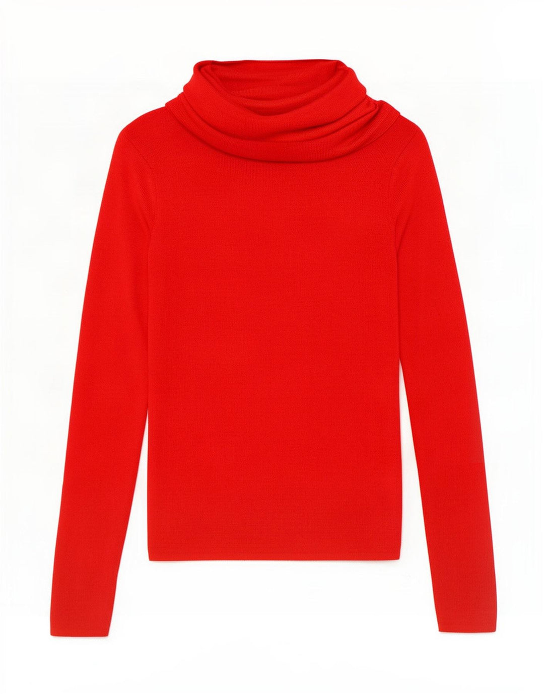 Pulover pentru femei cu gât rulat Zara UK 8 Small Red