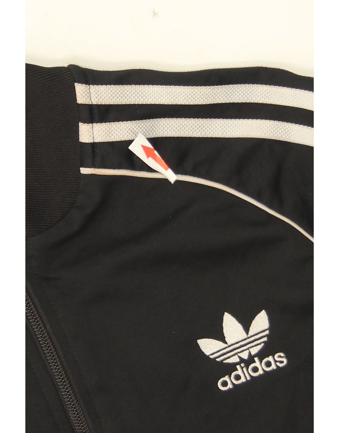 Jachetă de trening pentru băieți Adidas 11-12 ani, poliester negru