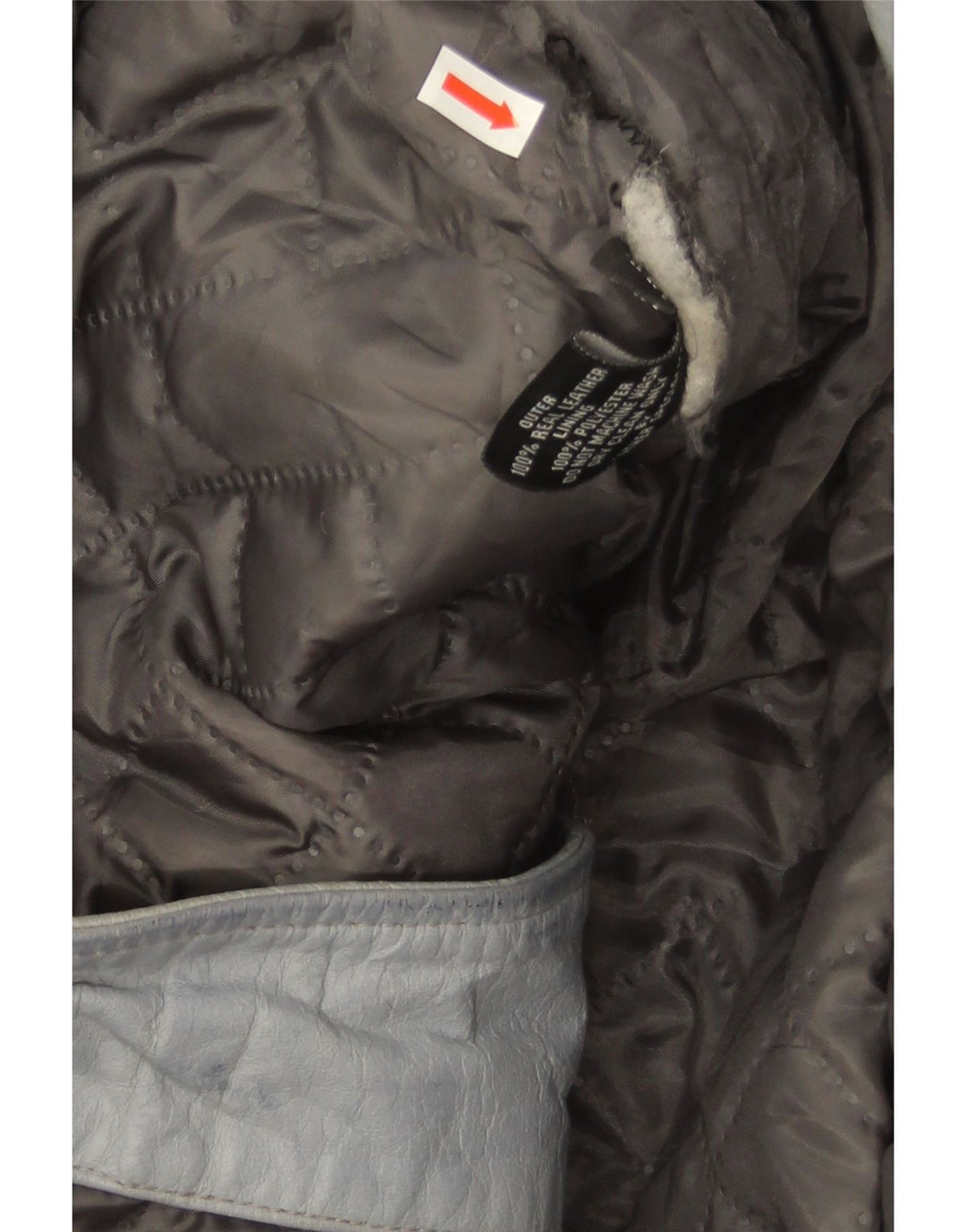 Jachetă motociclist din piele pentru femei Smart Range UK 20 2XL Piele albastră