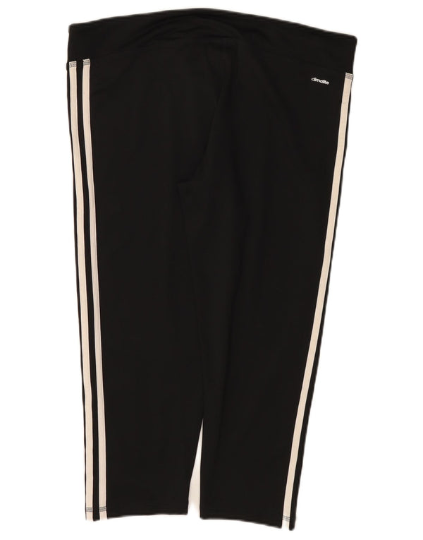 Leggings Adidas Climalite Capri pentru femei UK 20/22 XL Poliester negru