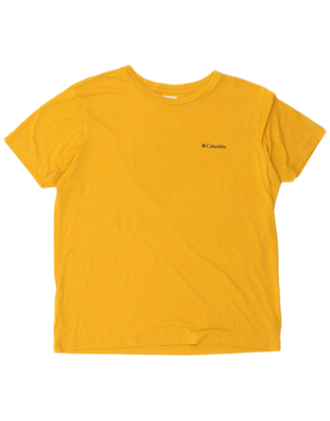 Tricou grafic Columbia pentru bărbați Top XL Galben Poliester