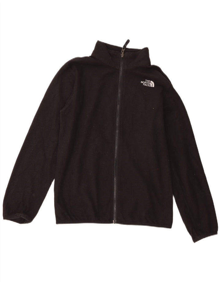 Jachetă polară The North Face pentru băieți 11-12 ani, mare, negru, poliester