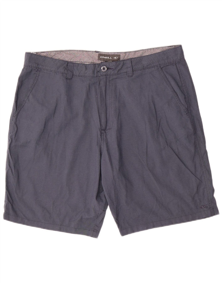 Pantaloni scurți chino pentru bărbați O'Neill W38 XL bleumarin, poliester cu dungi