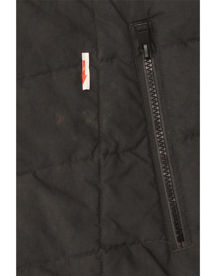 Gant Mens Padded Gilet UK 36 Small Gri Poliester