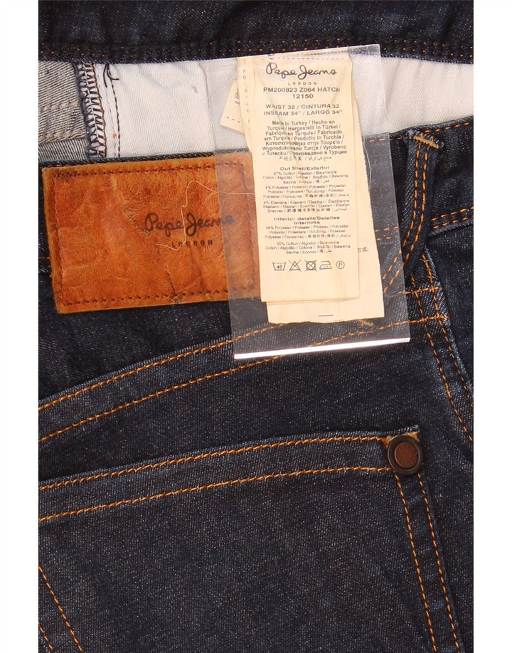 PEPE JEANS Womens Slim Jeans W32 L34 Blue Cotton Vintage PEPE Jeans and Second-Hand PEPE Jeans from Messina Hembry 