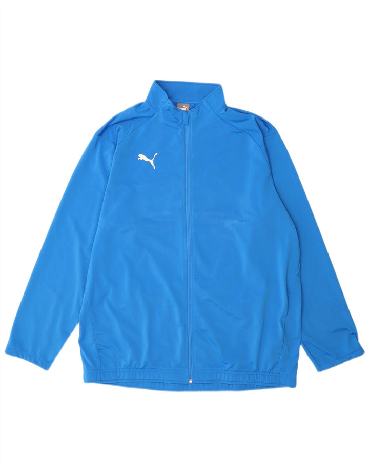 Jachetă de trening pentru bărbați Puma, 2XL, poliester albastru