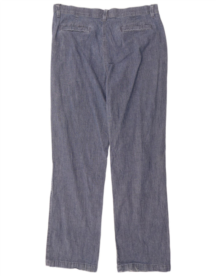 Pantaloni casual LEE Riders cu talie înaltă pentru femei US 18 2XL W36 L31 Albastru