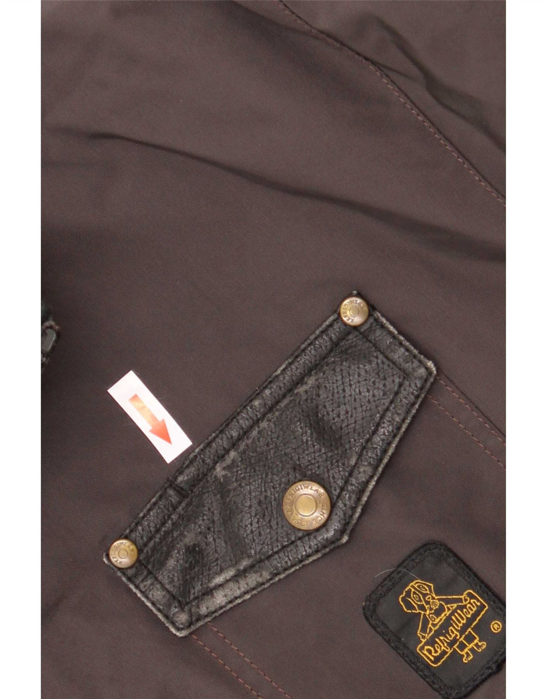 Jachetă Bomber pentru bărbați Refrigiwear UK 40, mare, gri, poliamidă color bloc