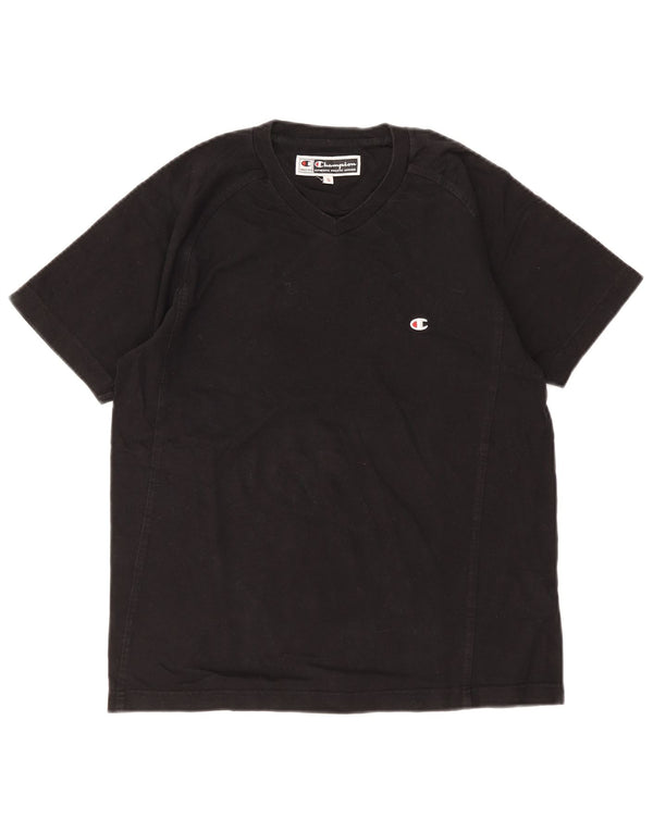 Tricou pentru bărbați Champion Top mic bumbac negru