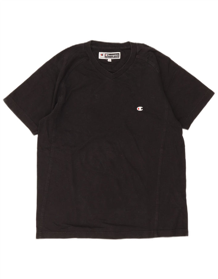 Tricou pentru bărbați Champion Top mic bumbac negru