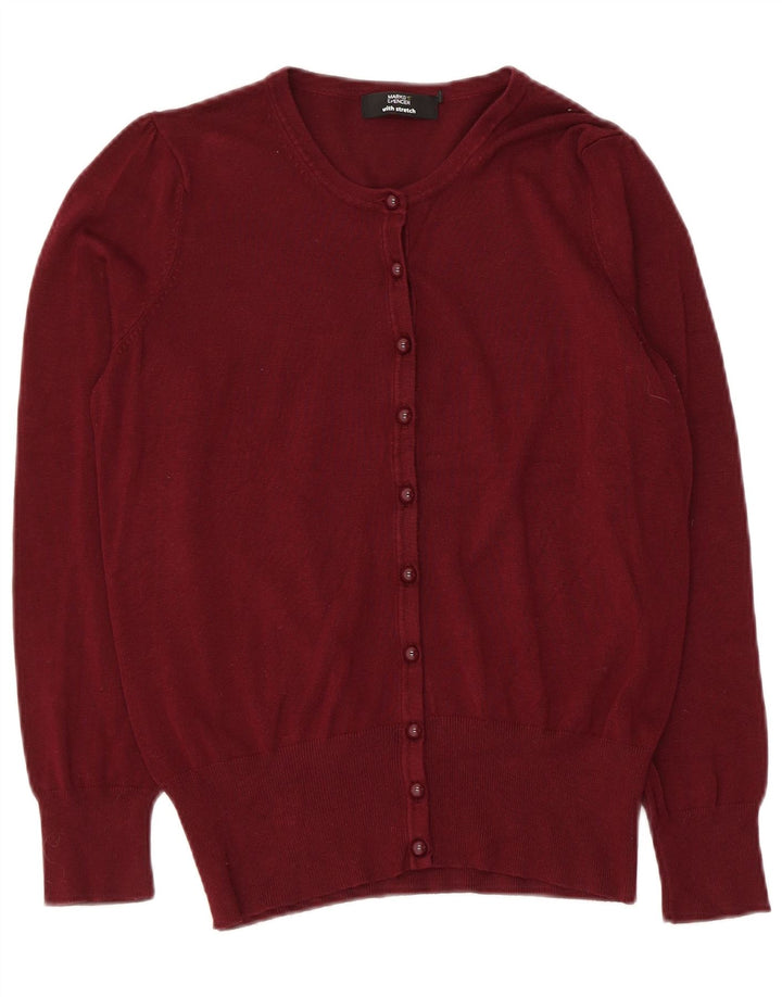Pulover cardigan pentru femei Marks & Spencer UK 12 Medium Maroon Viscose