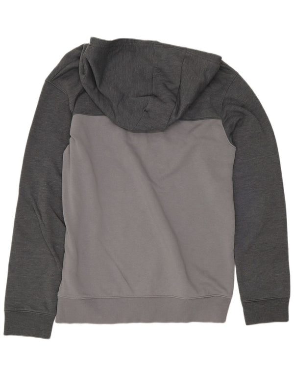 Pulover cu capota grafic Under Armour pentru băieți 13-14 ani XL, gri, bloc de culoare