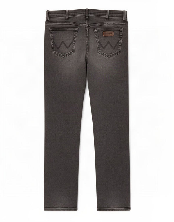 Blugi drepte pentru bărbați Wrangler Texas W40 L34 bumbac gri