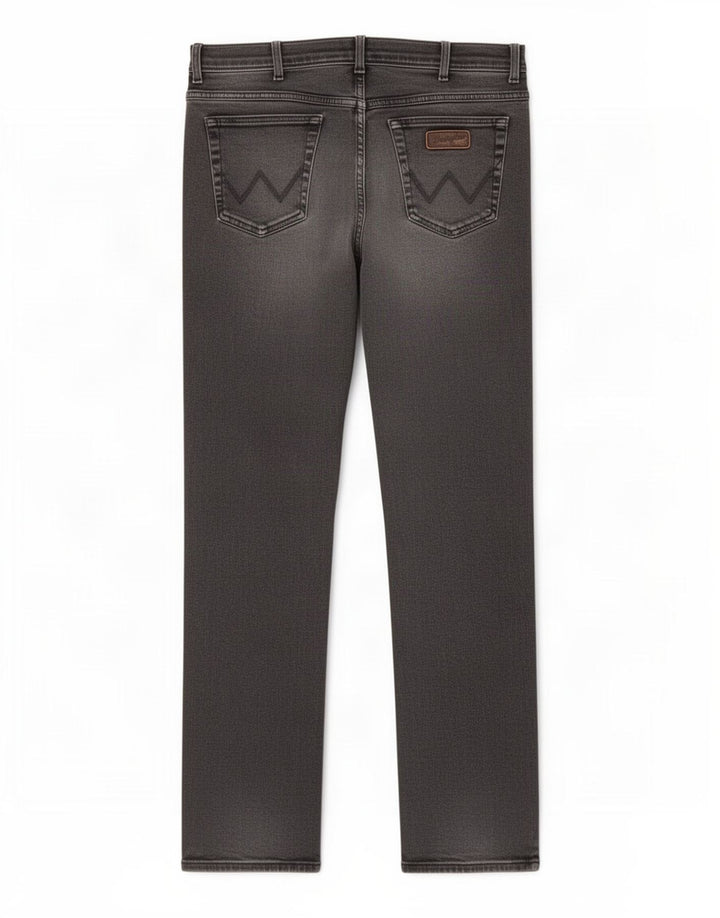 Blugi drepte pentru bărbați Wrangler Texas W40 L34 bumbac gri