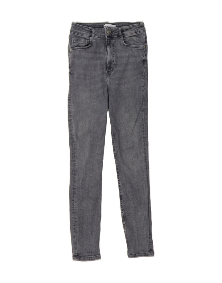 ZARA Womens Skinny Jeans EU 38 Medium W28 L26 Grey Vintage Zara and Second-Hand Zara from Messina Hembry 