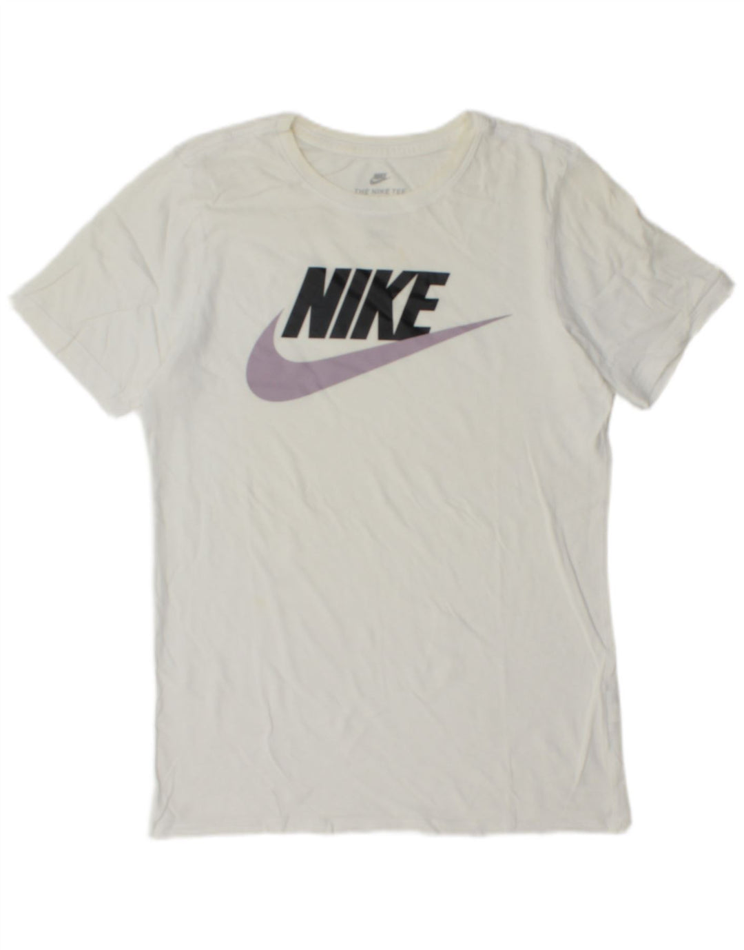 Tricou grafic Nike pentru bărbați, cu croială atletică, top mic alb