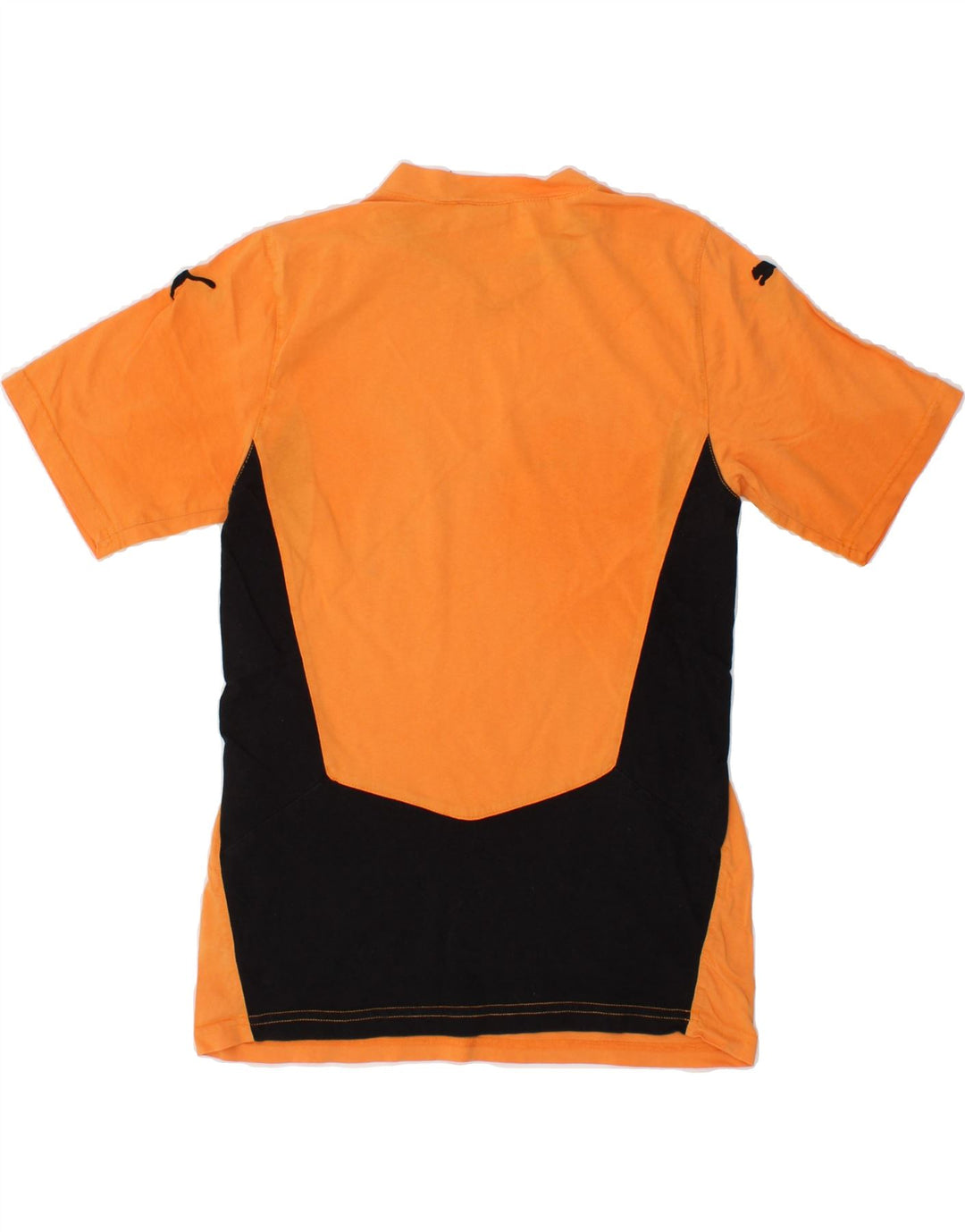 PUMA Boys Graphic T-Shirt Top 9-10 Years Medium  Orange Colourblock Vintage Puma and Second-Hand Puma from Messina Hembry 
