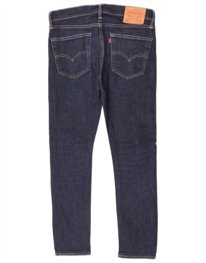 Blugi pentru bărbați Levi's 519 Skinny W32 L27 Bumbac bleumarin