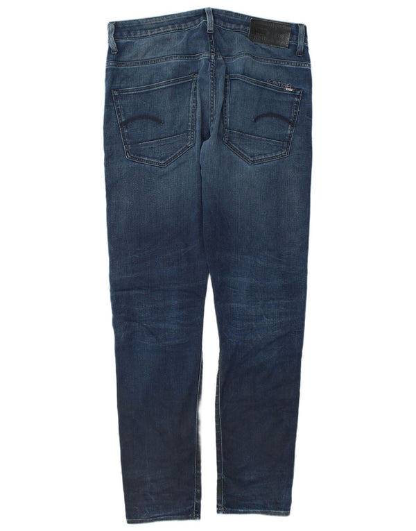 Blugi G-Star Raw 3301 Slim pentru bărbați L32 L34 Bumbac albastru