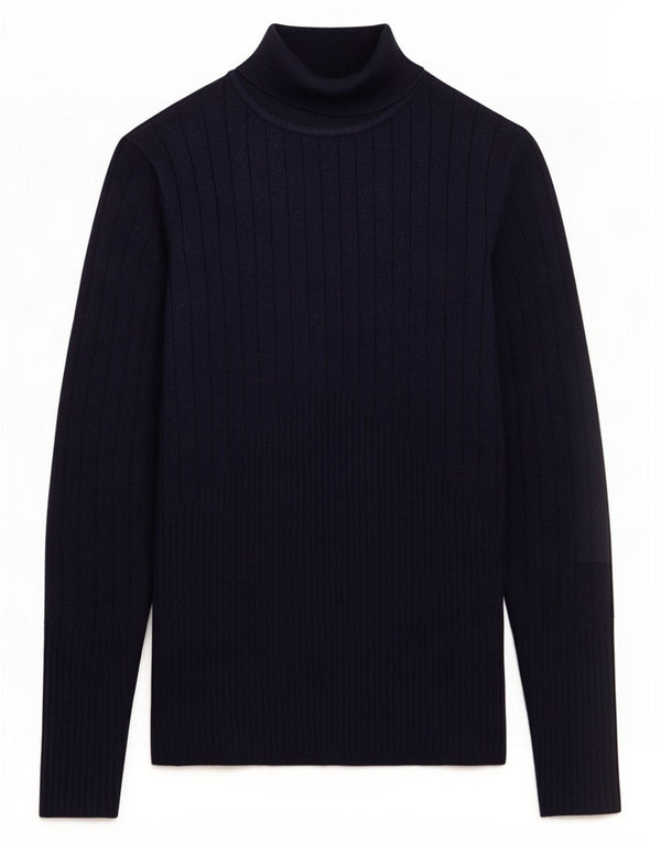 Pulover cu gât țestoasă pentru femei Marks & Spencer UK 8 Mic bleumarin