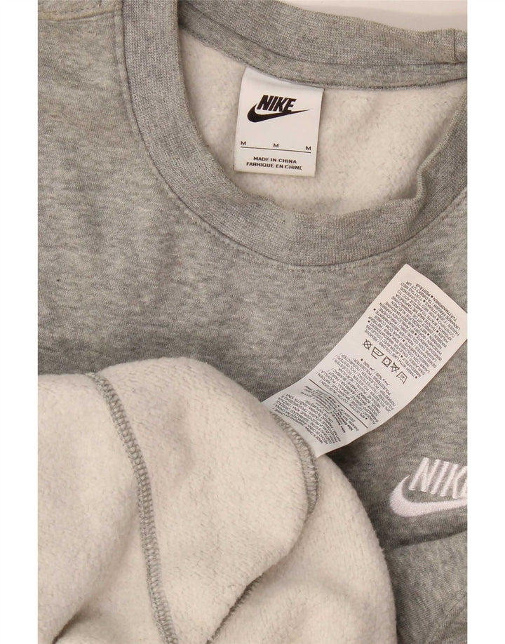 Pulover Nike pentru bărbați, bumbac, gri mediu