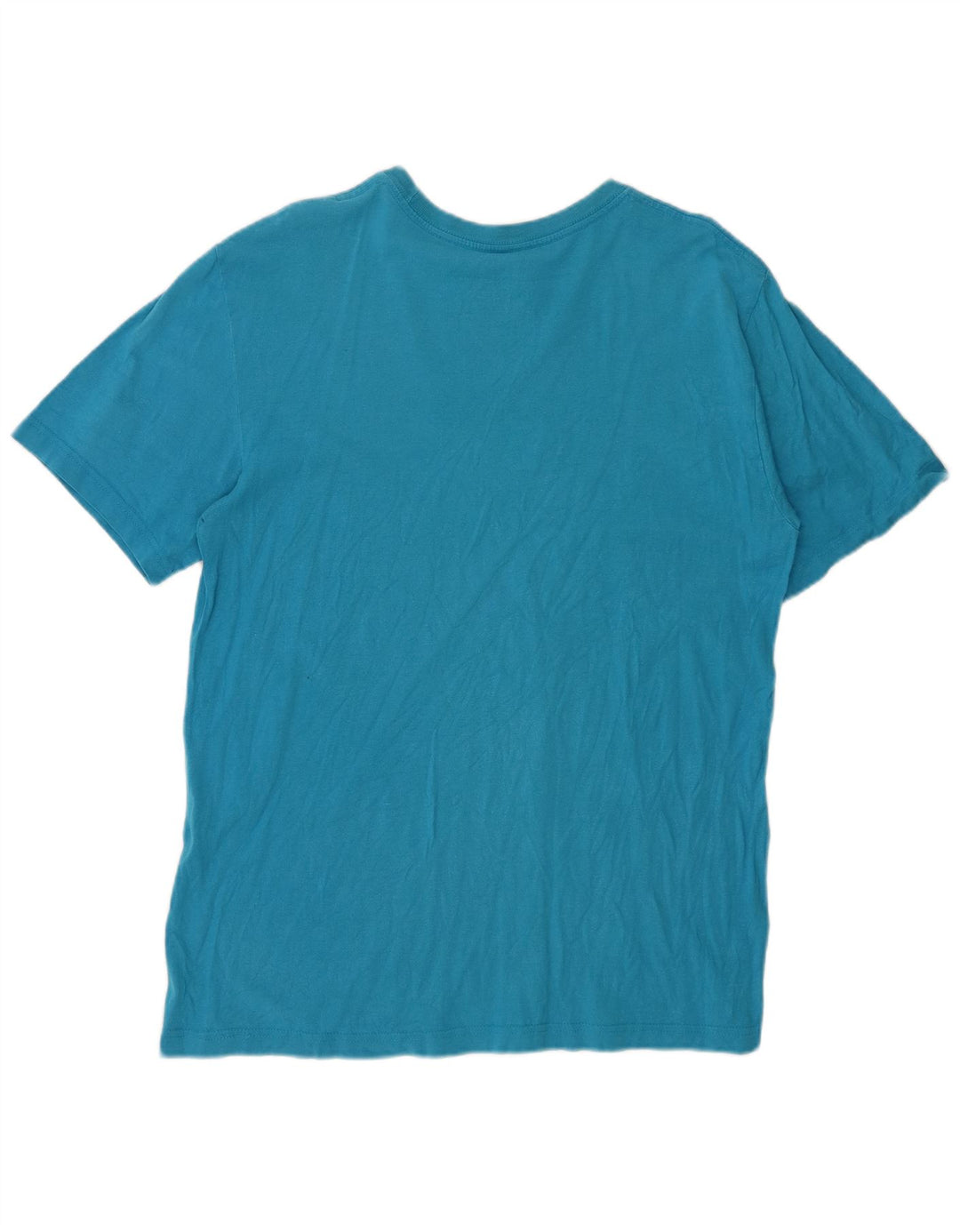 Tricou grafic NIKE pentru bărbați, cu croială regulată, mare, albastru