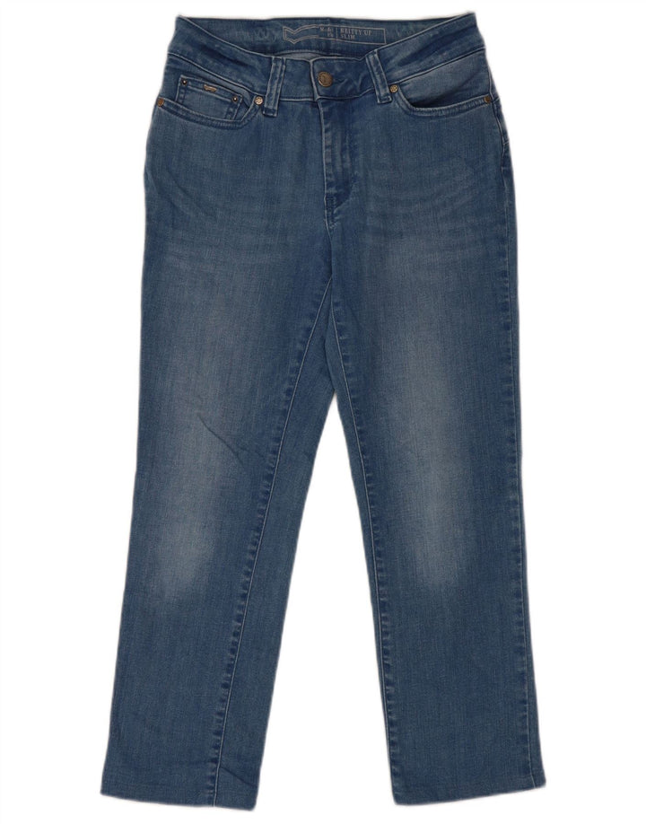 Blugi Britty Crop Slim pentru femei Gas W25 L23 Bumbac albastru