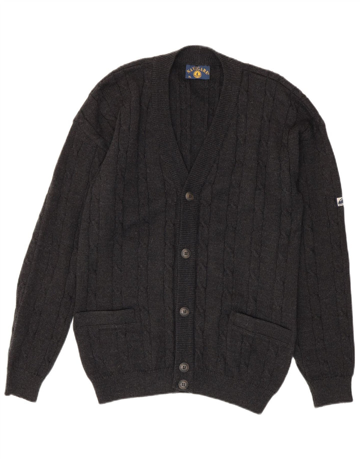 Cardigan pentru bărbați Navigare, XL, gri