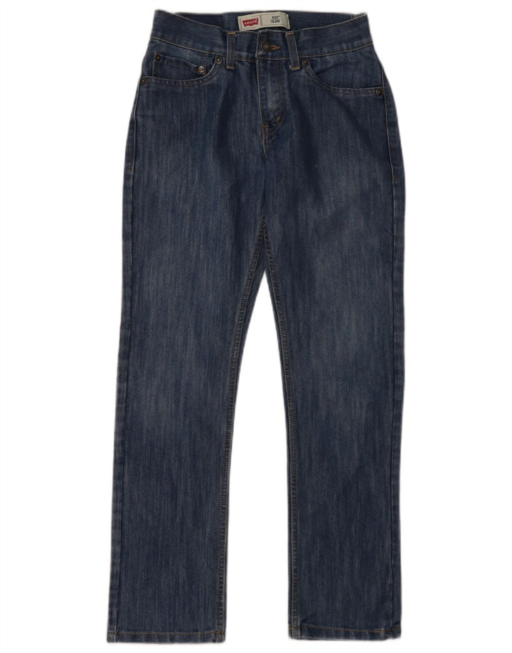 LEVI'S Blugi 511 Slim pentru baieti 13-14 ani L27 L27 Bumbac albastru