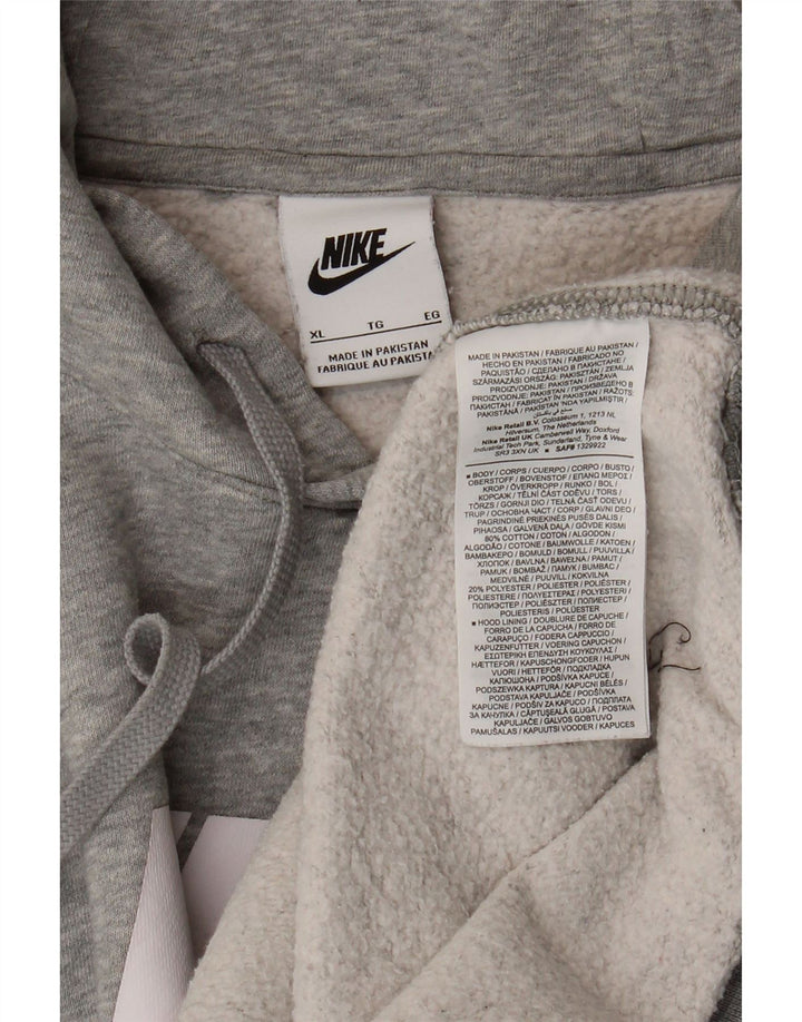Pulover Nike Grafic pentru bărbați, XL, bumbac, gri