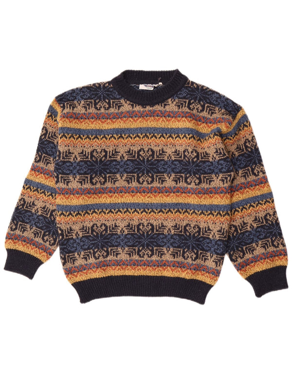 Pulover Vintage pentru bărbați cu gât țestoasă IT 50 Medium Multicolor
