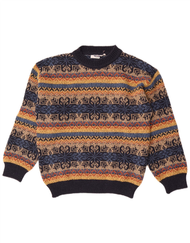 Pulover Vintage pentru bărbați cu gât țestoasă IT 50 Medium Multicolor