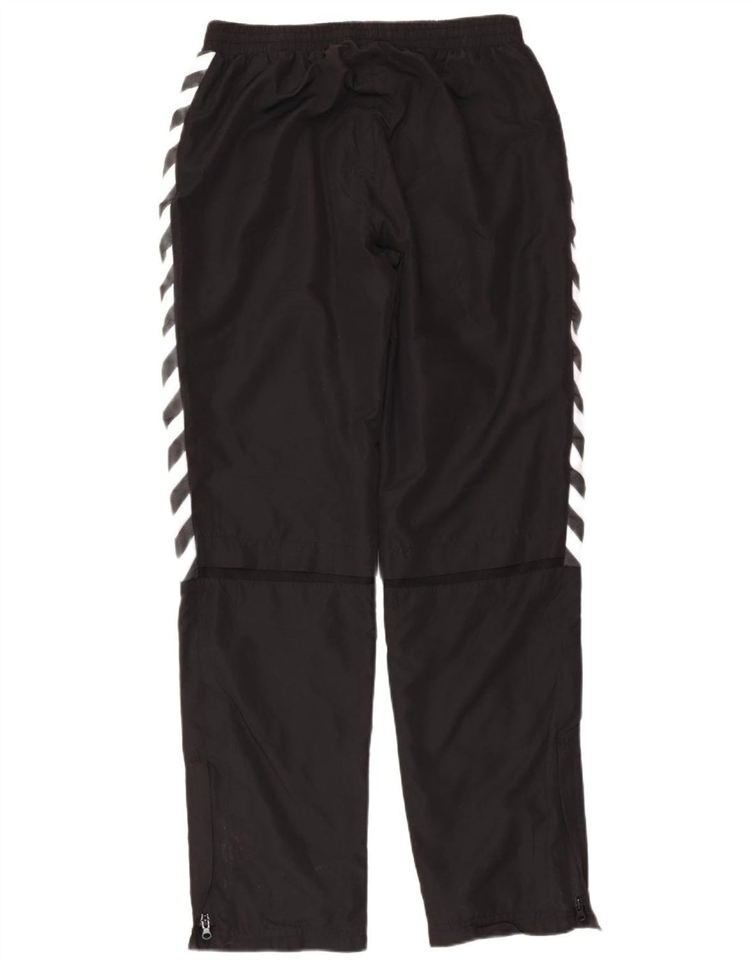 Pantaloni de trening grafic pentru bărbați HUMMEL, poliester mediu negru