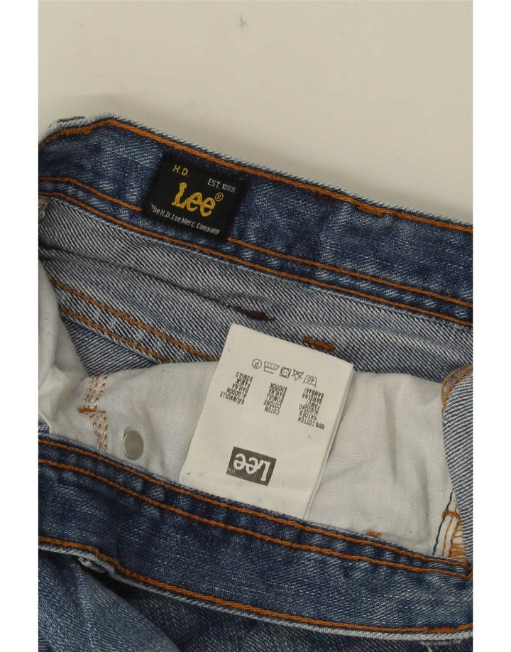 Blugi Lee Brooklyn Straight pentru bărbați W36 L31 Bumbac albastru