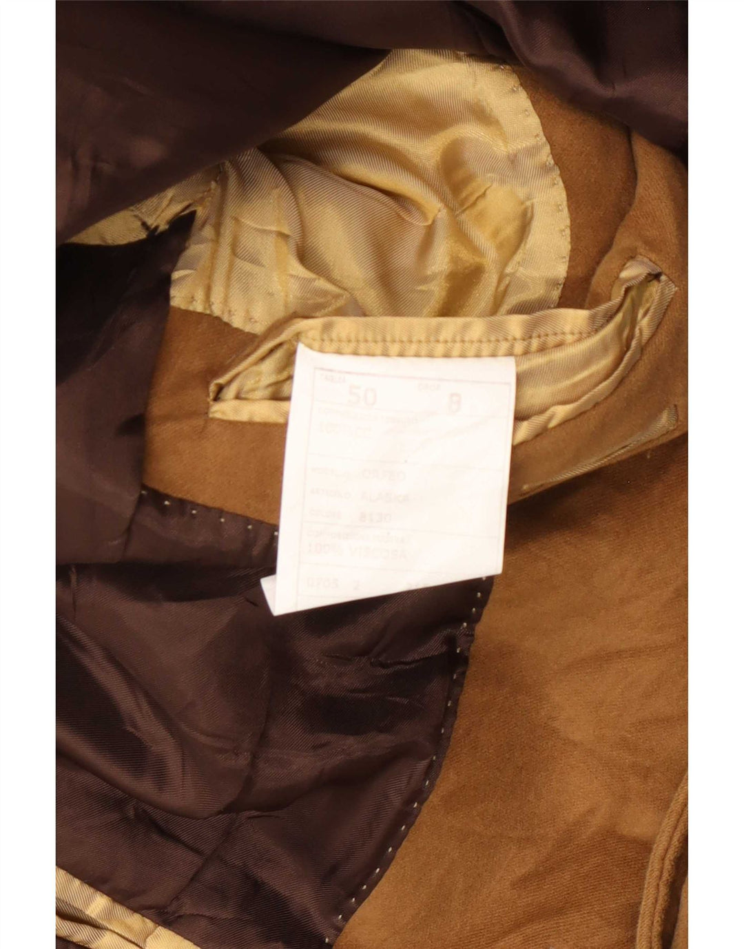 Duca Visconti Di Modrone Jachetă Blazer Bărbați 3 Nasturi IT 50 Large Bej