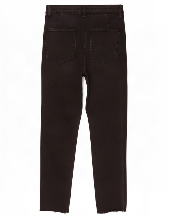 Zara Womens Slim Jeans EU 38 Small W28 L25 Black Cotton