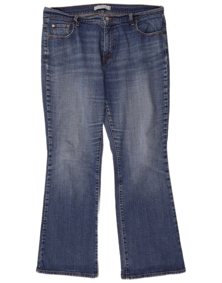 Jeans Levi's 515 Bootcut pentru femei US 16 2XL W36 L31 albastru bumbac