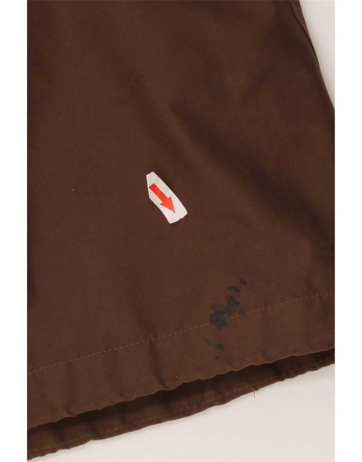 Jack Wolfskin Jachetă Parka cu glugă pentru femei UK 16 Poliester maro mare