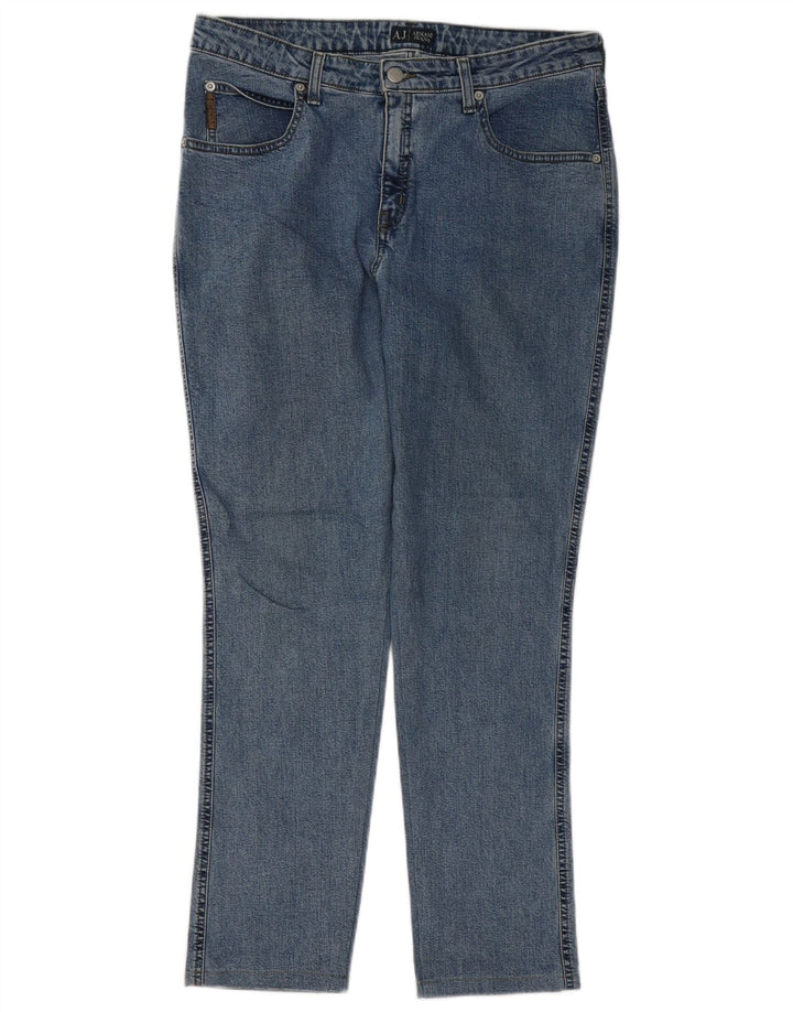 Blugi slim de damă Armani W33 L28 Albastru