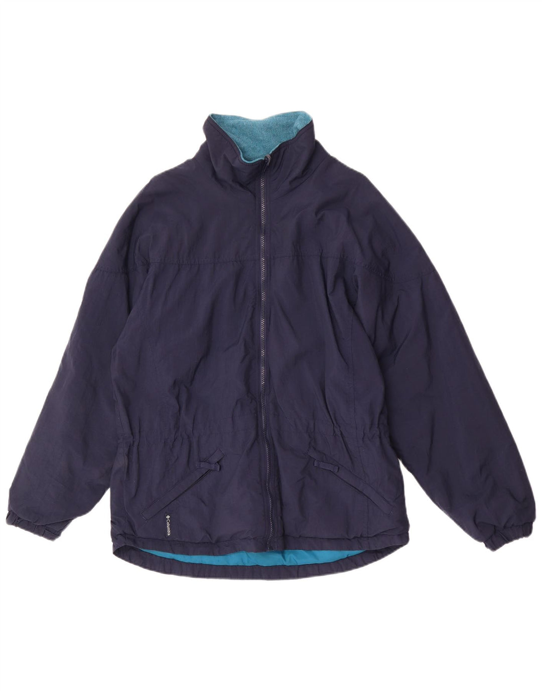 Jachetă de vânt pentru femei Columbia Loose Fit UK 14 Medium Bleumarin