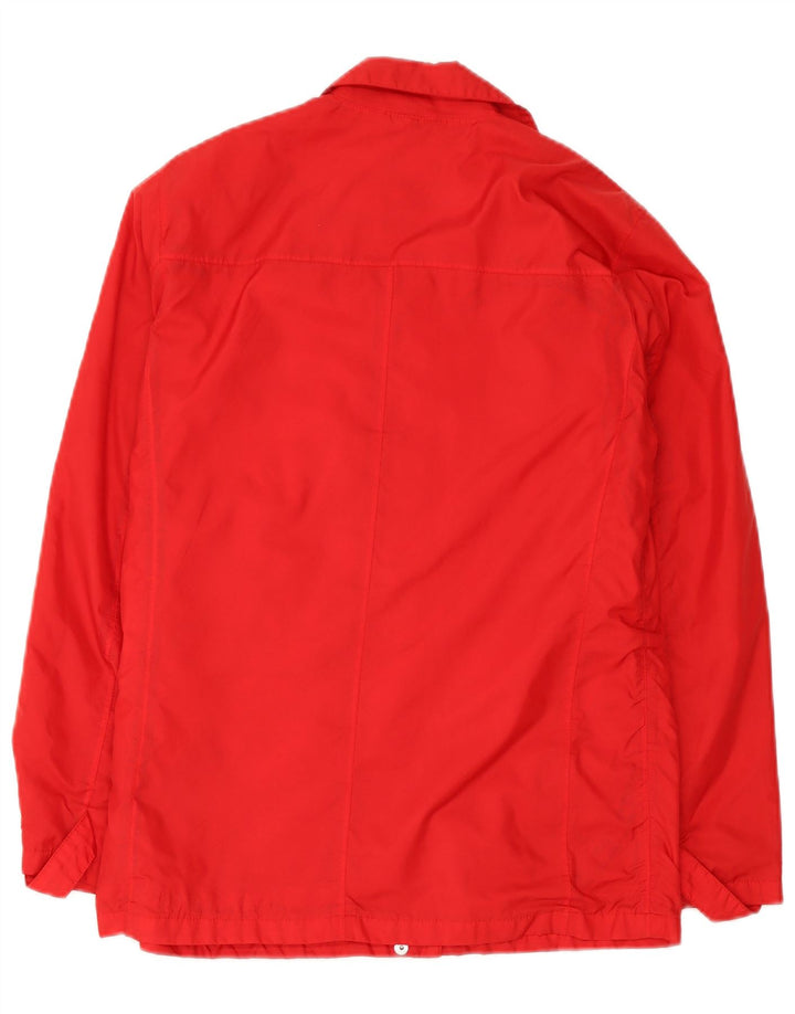Jachetă de vânt pentru femei Armani Jeans UK 12 Medium Red Poliamidă