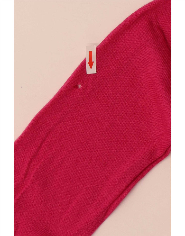 Pulover pentru femei Marks & Spencer cu gât rulat, roz mediu, UK 12
