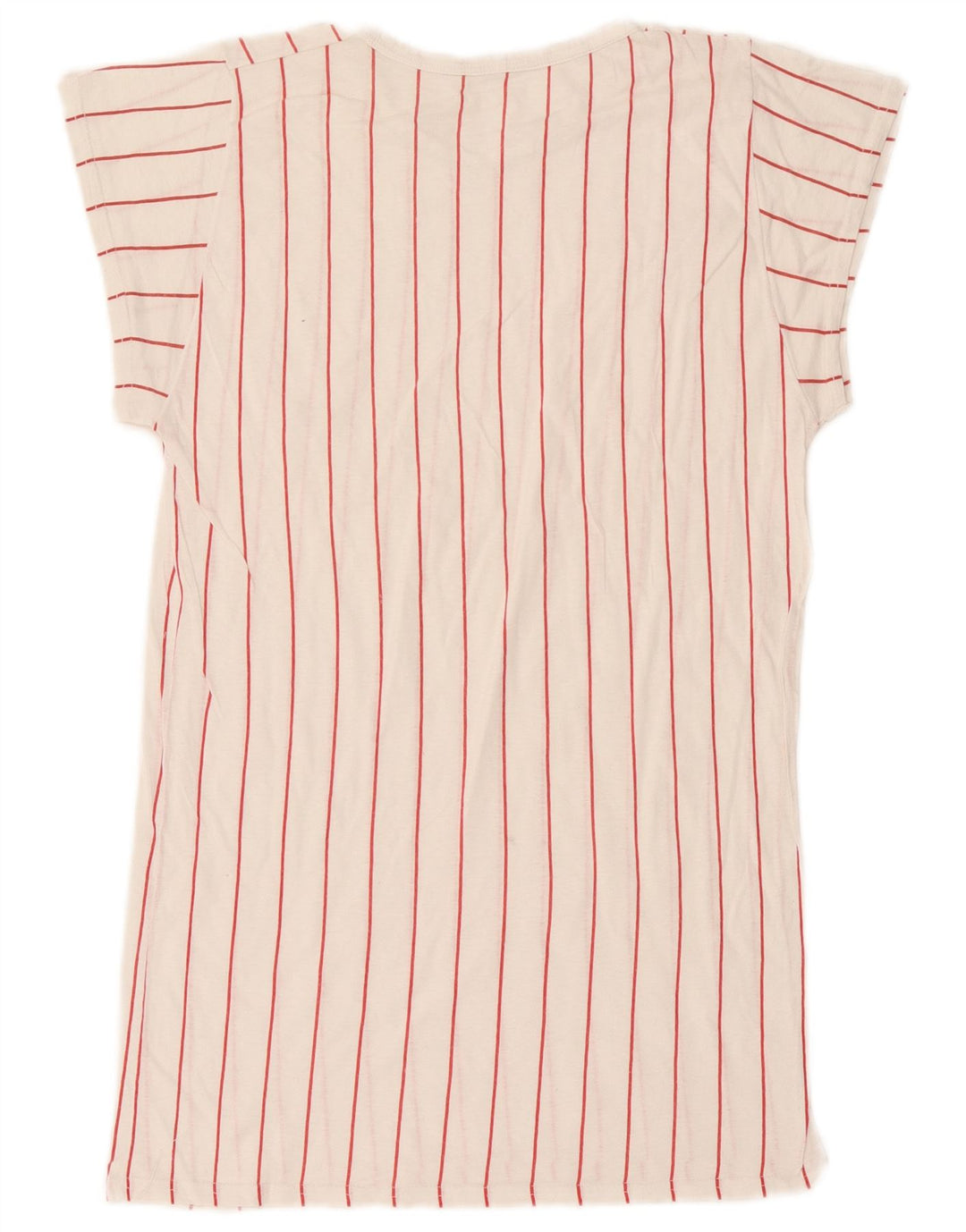 Tricou Vintage pentru femei Top UK 12 Medium White Striped