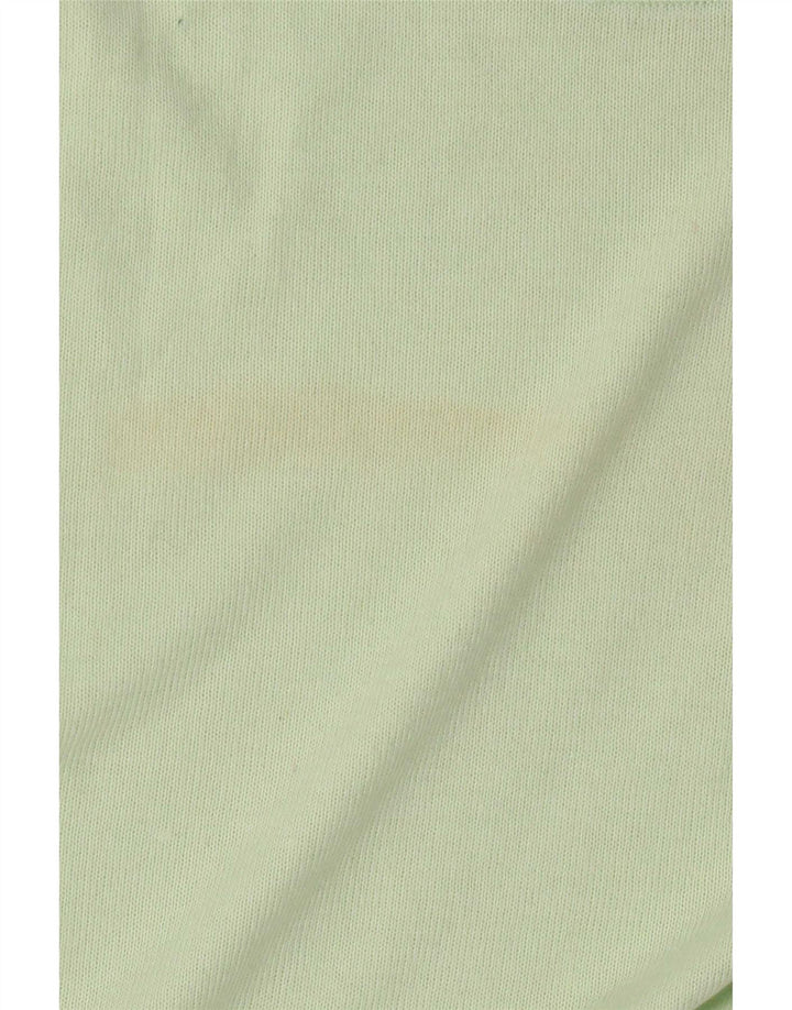 Tricou pentru bărbați Zara Top din bumbac verde mediu