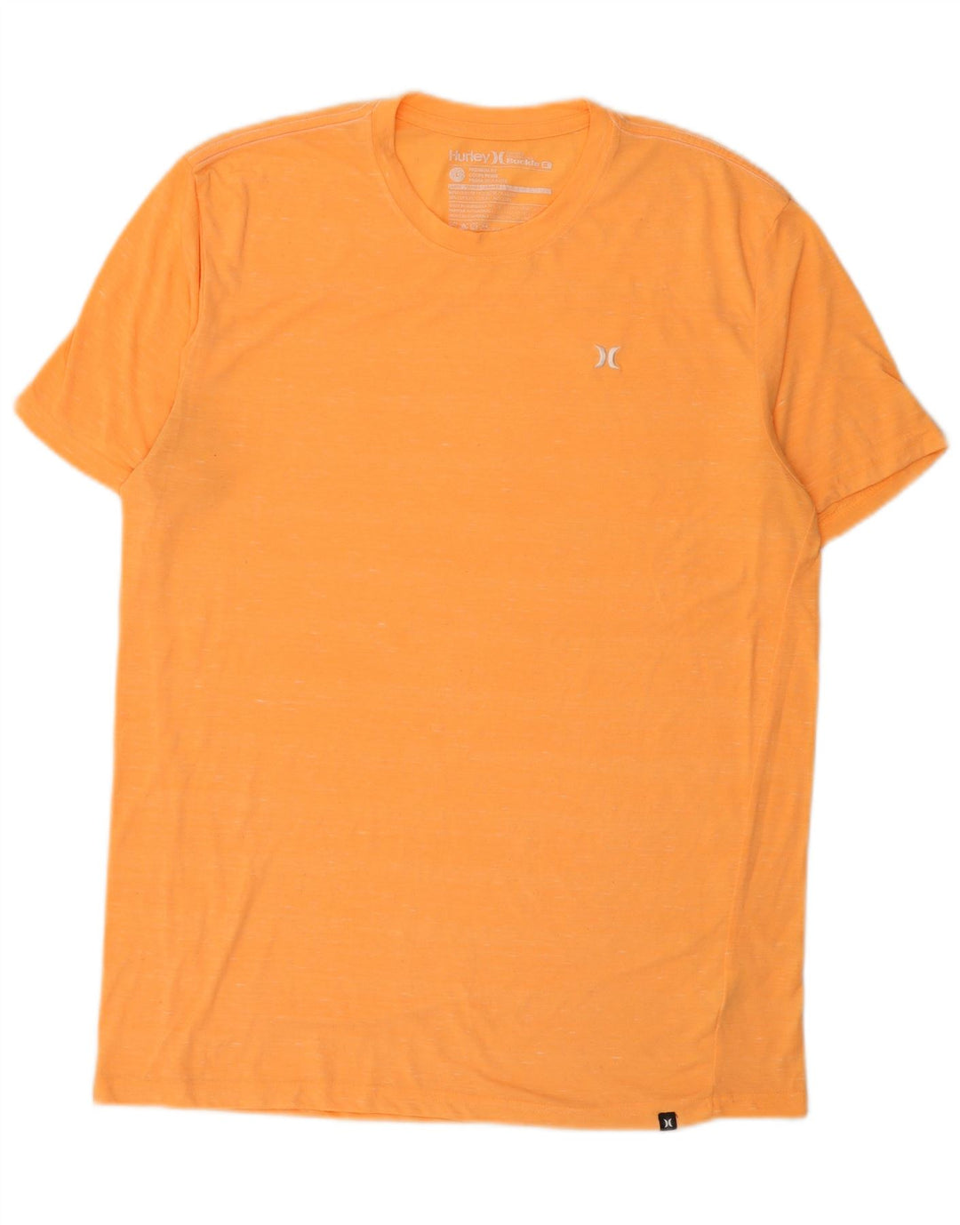 Tricou Hurley Premium Fit pentru bărbați Top mare din poliester portocaliu