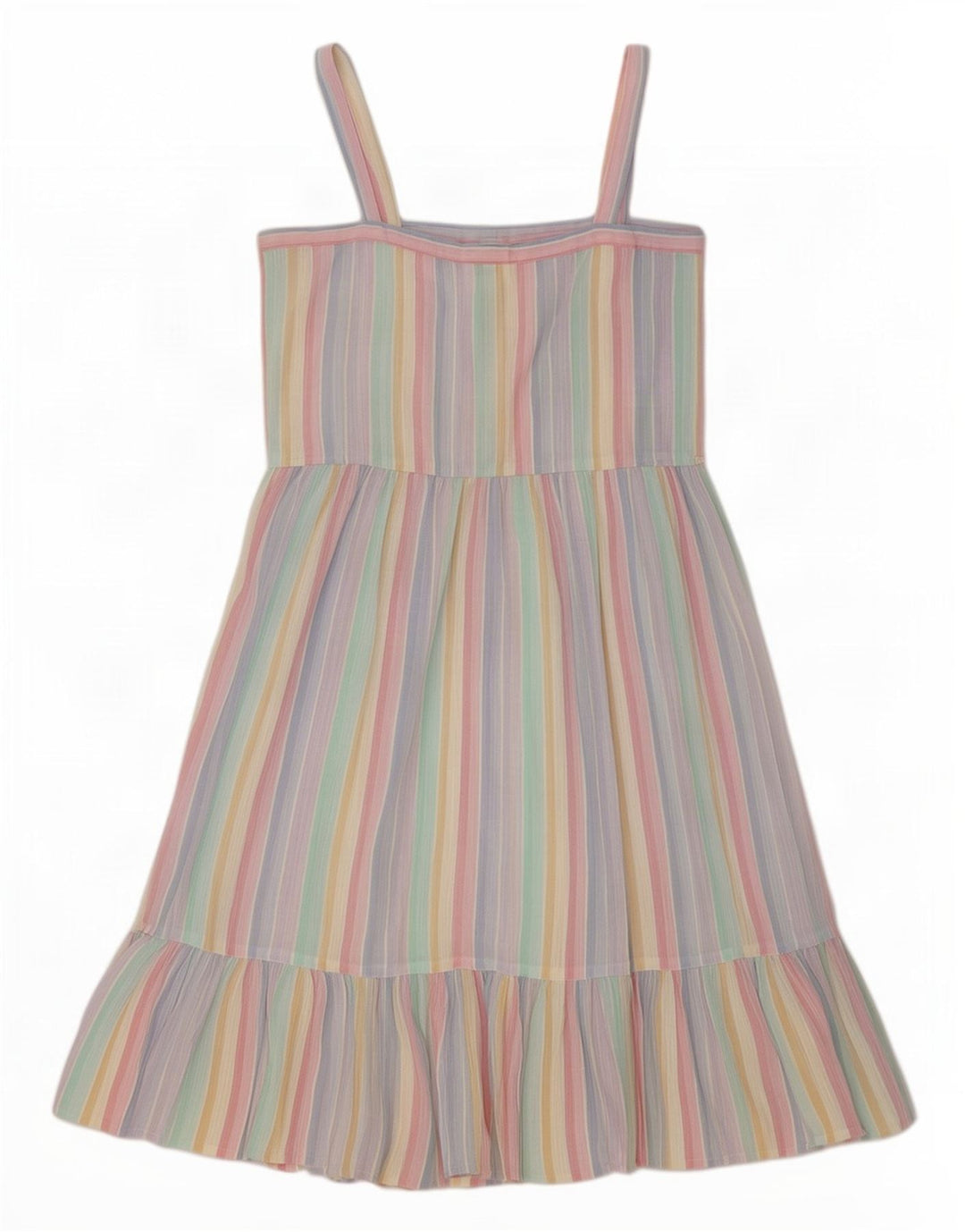 Rochie de soare fără mâneci pentru femei Bellino UK 14, mare, cu dungi multicolore